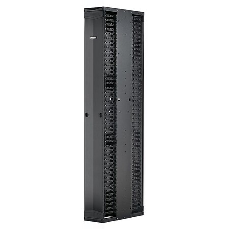 Panduit PE2V Cable Manager - 12" Wide - Double Sided - 8 Foot PE2VD1296